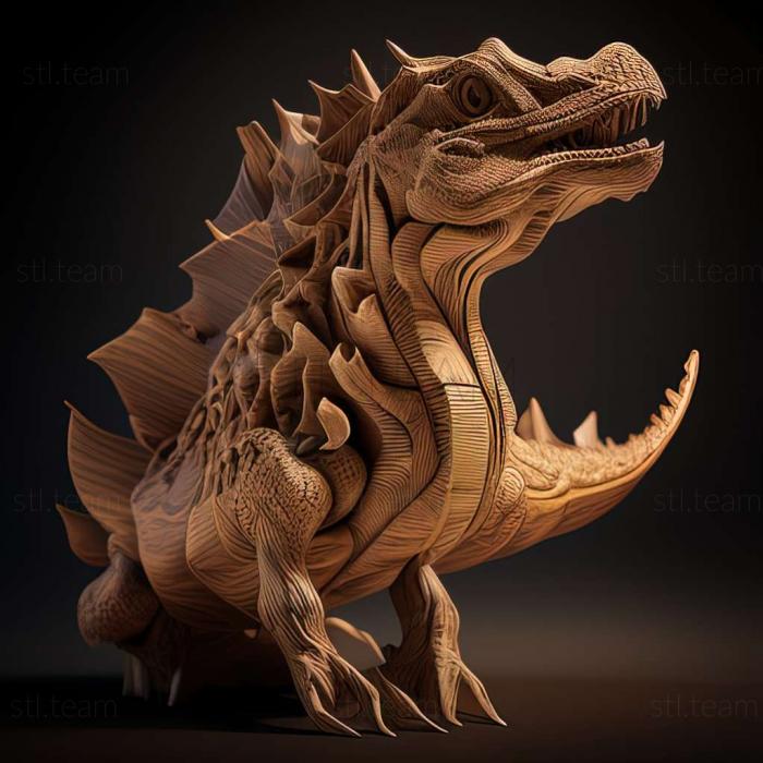 3D model Gasosaurus (STL)